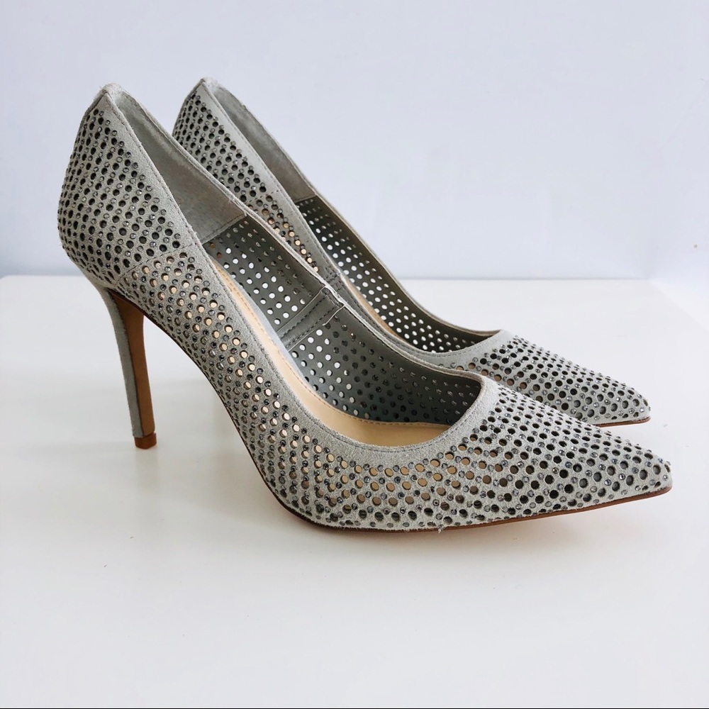 NEW Vince Camuto rhinestone heels - Picture 3 of 7